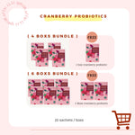 【双十一优惠】11.11 promotion 
RUIJIA 蔓越莓益生菌 - 私密防护升级版 ( 20条）[ Cranberry probiotic - Urinary Tract Support (20 sachets) ]