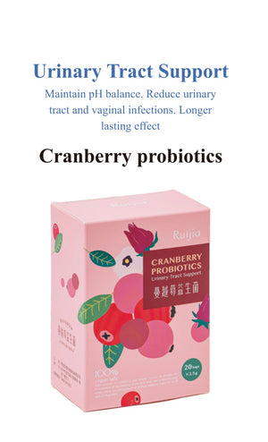【MOTHER'S DAY Promotion】RUIJIA 蔓越莓益生菌 - 私密防护升级版 ( 20条）[ Cranberry probiotic - Urinary Tract Support (20 sachets) ]